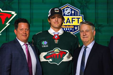 Wild add lots of center depth (and more Minnesotans) in 2023 NHL Draft